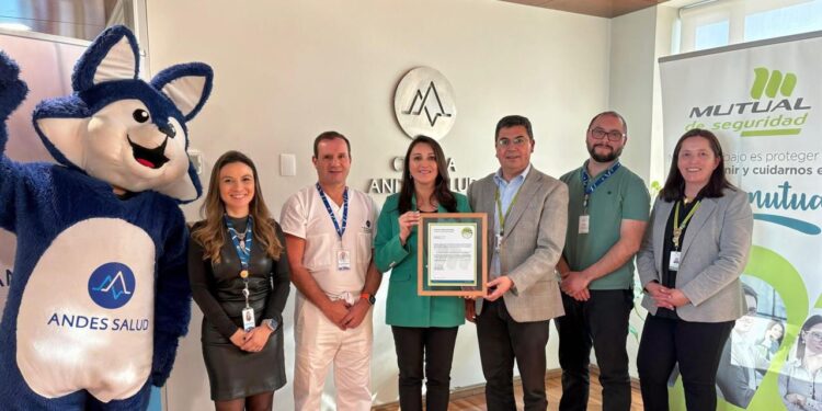 Clínica Andes Salud Chillán es la primera institución en la Región de Ñuble en recibir el Sello “Unidos por más Convivencia” de Mutual de Seguridad CCh.C