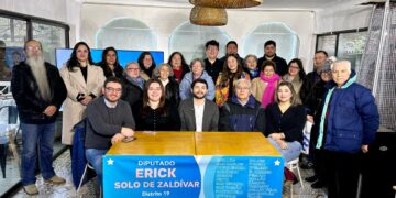 Erick Solo de Zaldívar lanza su candidatura a diputado por Ñuble junto a vecinos, emprendedores y organizaciones sociales.