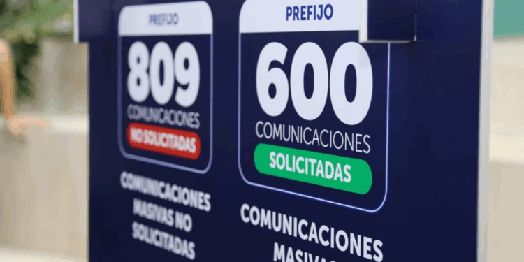 Desde ahora las llamadas comerciales y masivas deberán llevar los prefijos 600 y 809 para su identificación