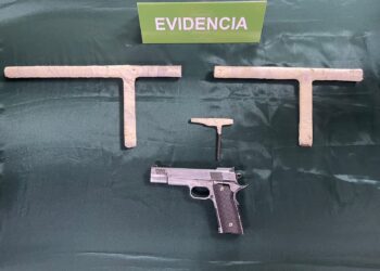 Fue detenido por manipular un arma en la vía pública en Chillán.