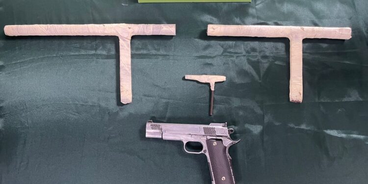 Fue detenido por manipular un arma en la vía pública en Chillán.