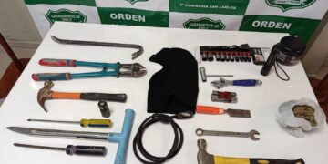 Individuo intentó robar en local de repuestos pero….. en San Carlos.