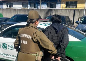 Ladrón ingresó a la escuela México para robar un cilindro de gas de Chillán.