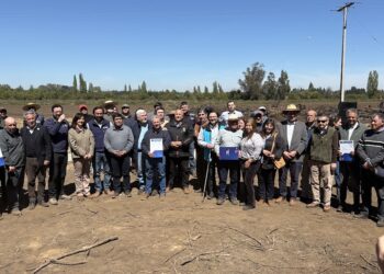 Gran convocatoria de regantes marca inicio de la temporada de riego en Ñuble.