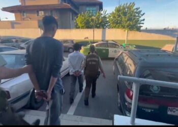 Hay 2 detenidos por el asesinato de un joven esta tarde en Chillán Viejo.