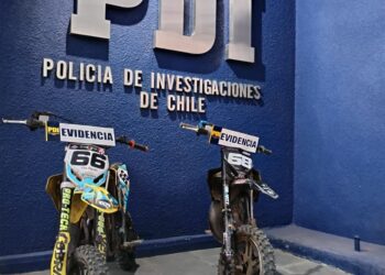 Detectives de la PDI Chillán detienen a implicados en robo que afectó al Campeón Nacional de MX Motocross.