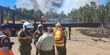 ÚLTIMO MINUTO  🪧 Alerta Roja para la comuna de Chillán Viejo por incendio forestal