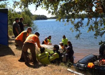 ÚRGENTE EN ÑUBLE 🔴Hace pocos minutos encontraron los cuerpos de las 2 personas extraviadas en el Tranque Coihueco.