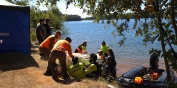 ÚRGENTE EN ÑUBLE 🔴Hace pocos minutos encontraron los cuerpos de las 2 personas extraviadas en el Tranque Coihueco.