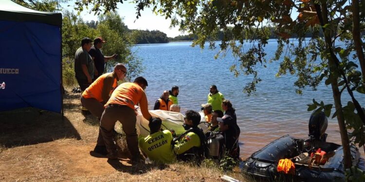ÚRGENTE EN ÑUBLE 🔴Hace pocos minutos encontraron los cuerpos de las 2 personas extraviadas en el Tranque Coihueco.