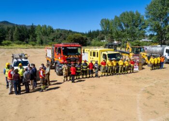 Municipalidad de Portezuelo refuerza prevención de incendios forestales junto a CONAF y Subsecretaría de Gobierno.