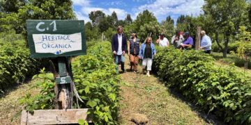 INDAP Ñuble y ECOCERT Chile firman convenio para fortalecer la certificación orgánica en la región.