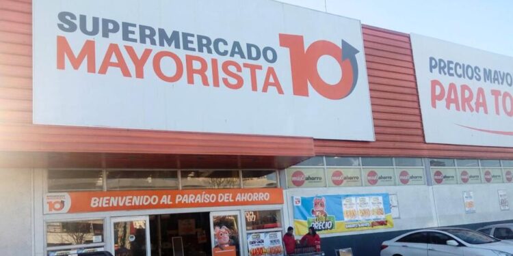 El fin del supermercado MAYORISTA 10.