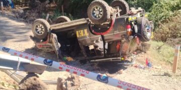 Fiscalía investiga accidente vehicular que deja a un conductor fallecido en San Ignacio.