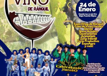 Ránquil celebra 27 años del Concurso del Vino destacando lo mejor del Valle del Itata.