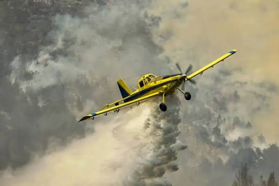 URGENTE馃洨 AVIONETA CHOCA CONTRA UN CERRO EN LEBU.. (foto referencial)