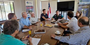 Regantes del Ñuble se reúnen con dirigentes de San Fabián para trabajar en torno a futuro canal y el Embalse Nueva La Punilla.
