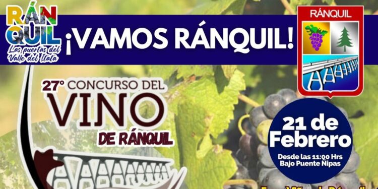 Ranquil se prepara para celebrar en grande la 27ª versión del Concurso del Vino.