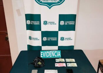 Registrando un domicilio encuentran droga en la región del Ñuble.