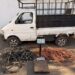 Venezolanos roban una camioneta y cable de tendido eléctrico.