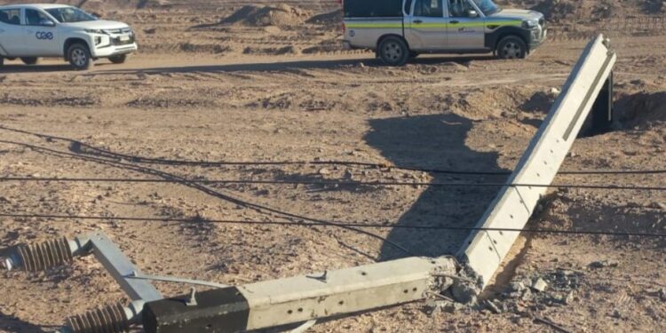 CGE reporta más de 21 mil metros de cable robado en la región de Ñuble durante el 2025.