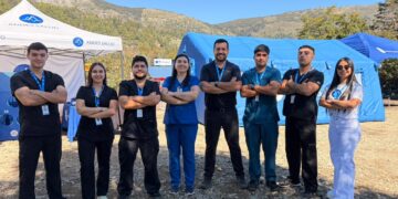 Clínica Andes Salud Chillán despliega atención en terreno para el Mundial de Mountain Bike en Nevados de Chillán.