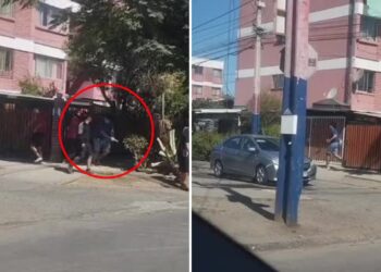 AHORA previo al partido un hincha de Colo Colo falleció de un balazo en Santiago.