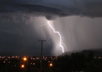 Para hoy lunes 16 de marzo: Tormentas eléctricas se podrían registrar en el Biobío.