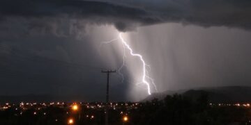 Para hoy lunes 16 de marzo: Tormentas eléctricas se podrían registrar en el Biobío.