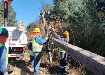 Robos de conductor eléctrico en San Carlos dejaron 41 clientes afectados y cerca de un kilómetro de red sustraída.