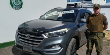 Recuperan en Chillán Viejo auto robado bajo la modalidad de gemelo.