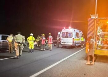 🔴 MUJER SUFRE ATROPELLO EN LA RUTA 5 SUR A LA ALTURA DEL SECTOR LAS BRISAS.