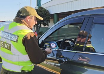 Carabineros refuerza medidas de prevención de accidentes de tránsito en Ñuble.