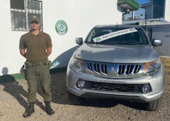 Carabineros del SEBV Ñuble recupera vehículo robado en Chillán y detiene a un sujeto por receptación.