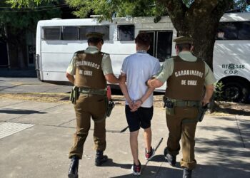 Individuos que huian de haber robado en región del Maule,fueron detenidos en Chillán.