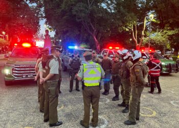Carabineros realizó una ronda preventiva en una comuna de Ñuble.