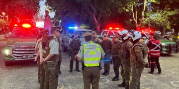 Carabineros realizó una ronda preventiva en una comuna de Ñuble.