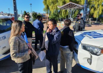 Fiscalía realiza reconstitución de escena por homicidio de hombre en San Carlos.
