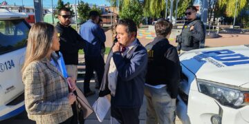 Fiscalía realiza reconstitución de escena por homicidio de hombre en San Carlos.