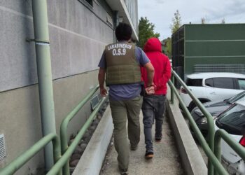 Sujeto prófugo fue detenido por Carabineros.
