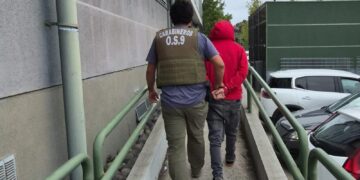 Sujeto prófugo fue detenido por Carabineros.