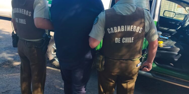 En ÑUBLE recuperan maquinaria robada.. hay un detenido.