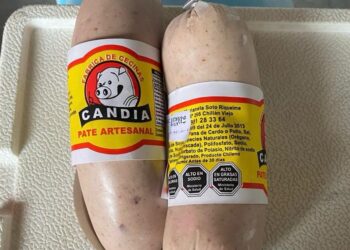 Paté artesanal de la fábrica de cecinas Candia contiene la bacteria de listeria monocytogenes.