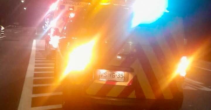 Esta noche se registró un accidente de tránsito en la región del Ñuble.
