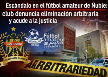 Escándalo en el fútbol amateur de Ñuble: club denuncia eliminación arbitraria y recurre a la justicia.