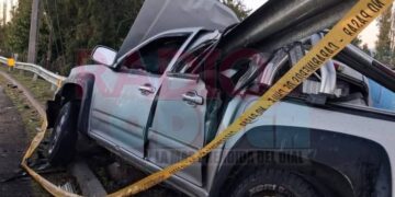 Trágico accidente carretero deja una persona fallecida.