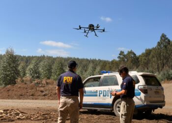 Fiscalía intensifica con dron y canes de la PDI, búsqueda de hombre desaparecido en Ñiquén.