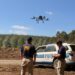 Fiscalía intensifica con dron y canes de la PDI, búsqueda de hombre desaparecido en Ñiquén.