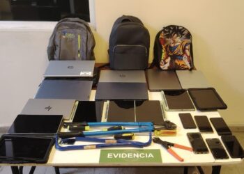 Carabineros detuvo en Chillán Viejo a tres sujetos por robo en empresa.