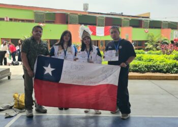Estudiantes del Liceo Politécnico de San Carlos representarán a Chile en mundial de Infomatrix 2026.